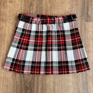 Glen Appin of Scotland Pleated Plaid Tartan Kilt Skirt Holiday Sz 12M